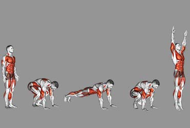 Half Burpee