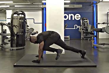 Mountain Climber Push Up Demonstration