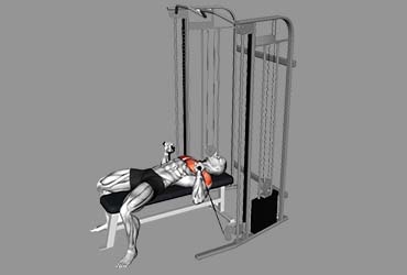 Cable Bench Press
