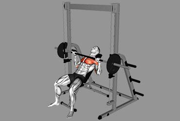 Incline Smith Machine Bench Press