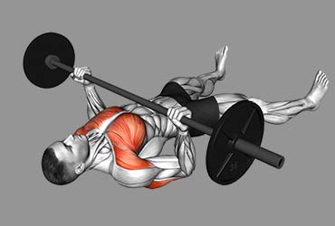 Barbell Reverse Grip Floor Press