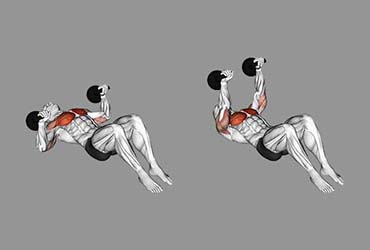 Kettlebell Floor Press