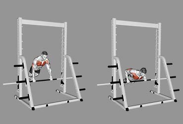 Smith Machine Incline Push-Up