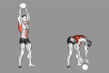 Medicine Ball Overhead Slam
