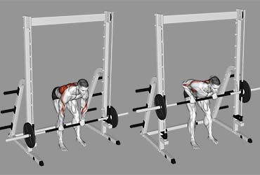 Smith Bent Over Row