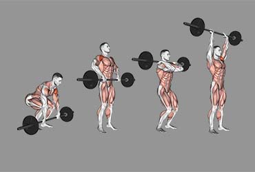 Barbell Clean And Press